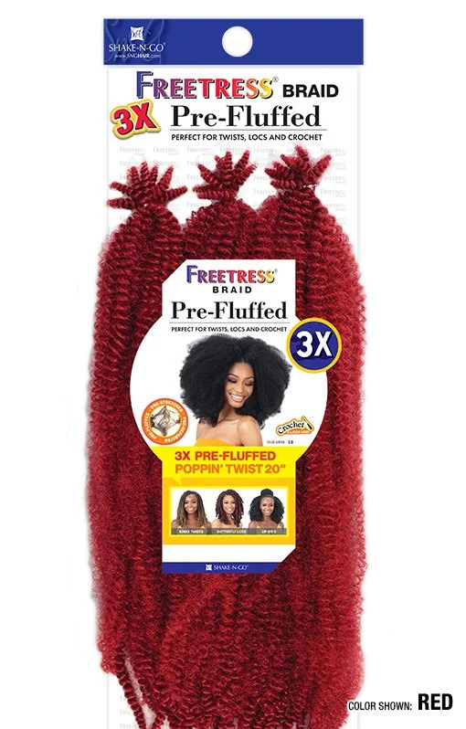 3X PRE-FLUFFED POPPIN' TWIST 20 3X PRE-FLUFFED POPPIN' TWIST 20